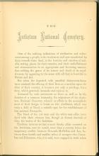 Page 5 from History of Antietam National Cemetery 1869 - "The Antietam National Cemetery"