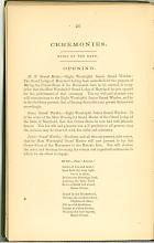 Page 26 from History of Antietam National Cemetery 1869 - "CEREMONIES"