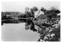 canal wharfs and sometimes small basins were built on the berm side of the canal