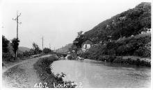 Lock 32 in Washington County, canal and river are in close proximity 