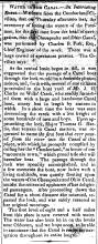 News article in Herald of Freedom, 1850 - "Water in the Canal."