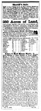Ad in Herald of Freedom & Torch Light, 1858 - "Sheriff's Sale."
