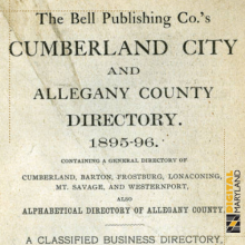 City of Cumberland Directory coverage image