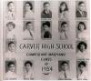 Yearbook photos of 16 Carver High School students, Cumberland MD - Class of 1954