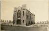Sepia image of McKendree Methodist Episcopal Church on N. Centre Street
