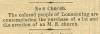Clipping from newspaper article about New church