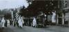 Klu Klux Klan member in parade