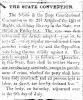 News article from Alleganian - The State Convention , June 29, 1864