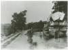 Canal boat and tow path