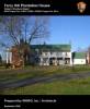Cover page of Ferry Hill Plantation House report - part 3; image of house on hill