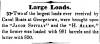 News article about canal from Herald of Freedom, 1850; "Large Loads."