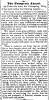 News article in Herald of Freedom, 1851 - "The Prospects Ahead."