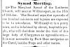 Article in Herald of Freedom and Torch Light, 1851 - "Synod Meeting."