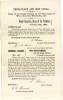 Copy of an Order Issued by the Secretary of War, General McClellan, &c., 1862