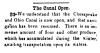 News article in Herald of Freedom & Torch Light, 1856 - "The Canal Open."