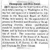 News article in Herald of Freedom & Torch Light, 1856 - "Chesapeake and Ohio Canal."