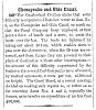 News article in Herald of Freedom & Torch Light, 1856 - "Chesapeake and Ohio Canal." about lower water at Dam 5