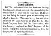 News article in Herald of Freedom & Torch Light, 1856 - "Canal Affairs." about no loads of Coal