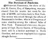 Ad in Herald of Freedom & Torch Light, 1854 - "The Purchase of Pembroke"