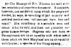 Opinion in The Weekly Casket, 1850 - "The Message of Gov. Thomas"