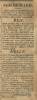 Ad in The Advocate, Cumberland, 1832 - "$100 REWARD." by James Brinker