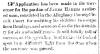 Notice in Herald & Torch Light, 1864 about application for pardon of James Harris