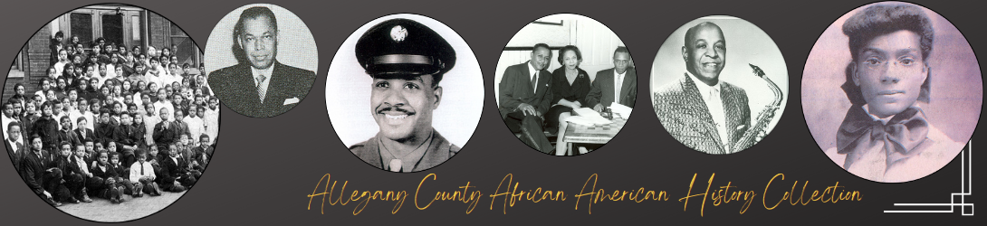 Collage of Allegany County famous African Americans