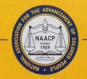 NAACP logo - 2 equal scales