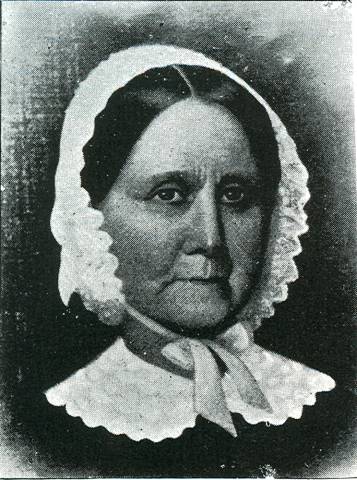 Sketch drawing of Catherine Frost, circa 1800s