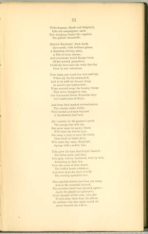Page 51 from History of Antietam National Cemetery 1869 - The Dedication Poem continued