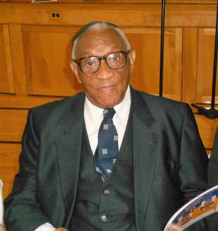 Candid photo of James Hurt, Civil Rights Leader