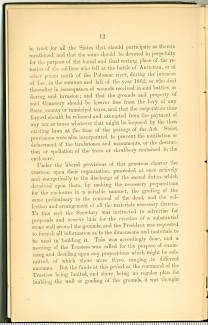 Page 12 from History of Antietam National Cemetery 1869 - "The Antietam National Cemetery"