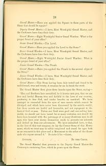 Page 28 from History of Antietam National Cemetery 1869 - "CEREMONIES" continued
