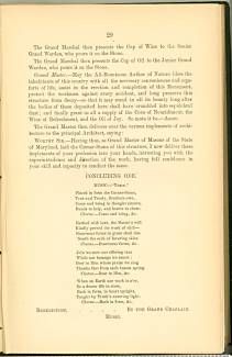 Page 29 from History of Antietam National Cemetery 1869 - "CEREMONIES" continued