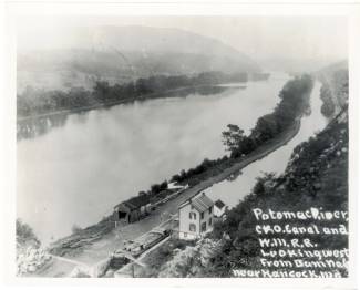 Potomac River, C&O Canal, Western Maryland Railroad