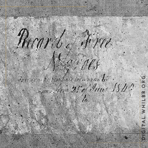 Cover text of Record of Free Slaves book