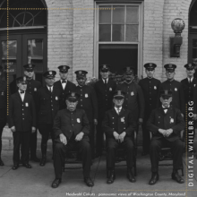 Hagerstown Police Force, Hagerstown Maryland 1930