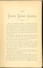 Page 5 from History of Antietam National Cemetery 1869 - "The Antietam National Cemetery"