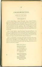 Page 26 from History of Antietam National Cemetery 1869 - "CEREMONIES"