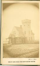 View of Lodge House from North-East Position; Antietam Cemetery 1869