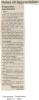 Newspaper article clipping about Notes of Appreciation