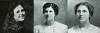 3 photos of Mary Johns, Sarah Gunnette, and Annie O'Rourke