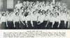 Group photo of Senior Girls Glee Club, circa 1956