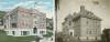 2 photos; 1 of postcard of Columbia School; 1 of Hill School, Allegany County MD