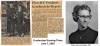 Newspaper clipping about "First ACC Graduate Gets Bachelor Degree" and graduation photo of Margaret Wigfield